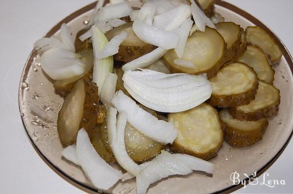 Pickled Cucumbers Stew with Meat - Step 4