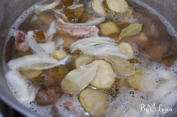 Pickled Cucumbers Stew with Meat - Step 5