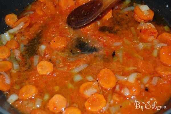 Pickled Cucumbers Stew with Meat - Step 8