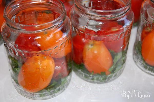 Mom's Ucrainian Pickled Tomatoes - Step 1