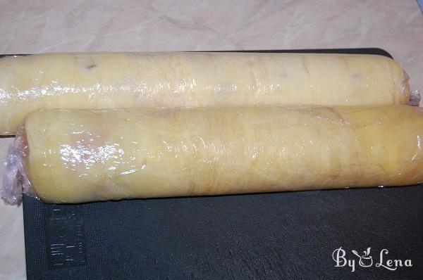 Smoked Salmon Yellow Cheese Rolls - Step 7