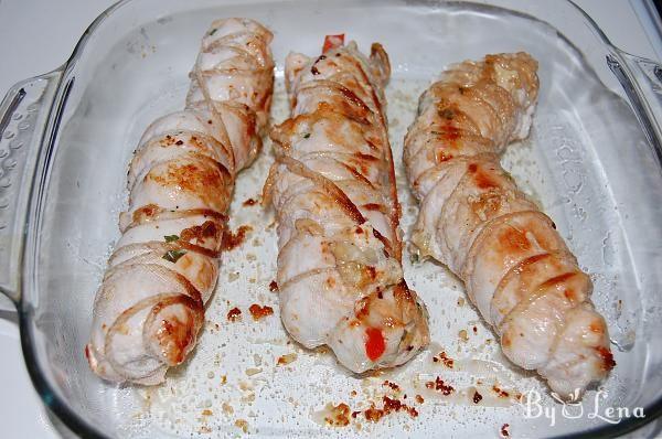 Stuffed Chicken Breast with Mushrooms - Step 9