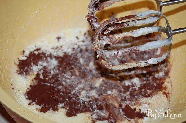Easy Chocolate Cheese Roll Cake - Step 6