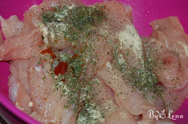 Baked Chicken Breast Rolls - Step 2