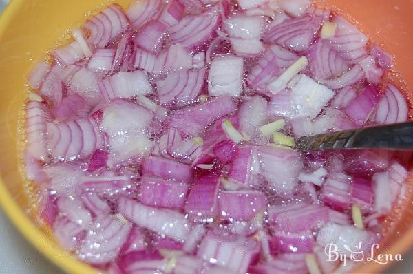 Layered Fish Salad - Step 1