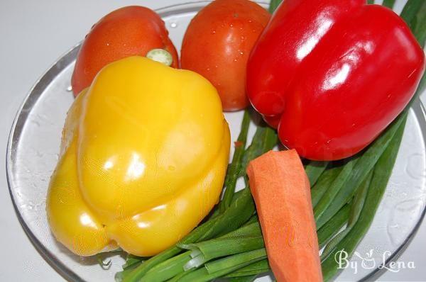 Rainbow Veggie Salad - Step 2