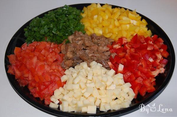 Rainbow Veggie Salad - Step 8