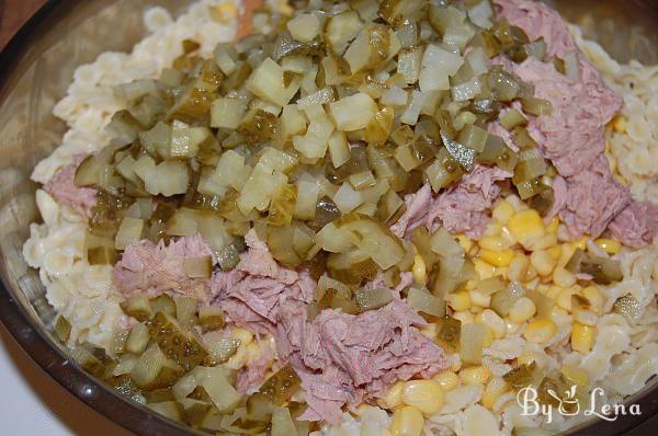 Easy Tuna Pasta and Corn Salad - Step 4