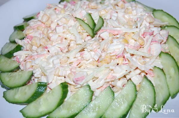 Crab and Vegetables Salad