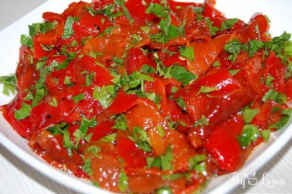 Romanian Roasted Peppers Salad - Step 6