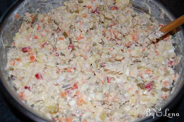 Romanian Beef Salad - Step 5