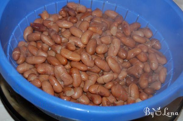 Red Bean Salad with Walnuts - Step 1