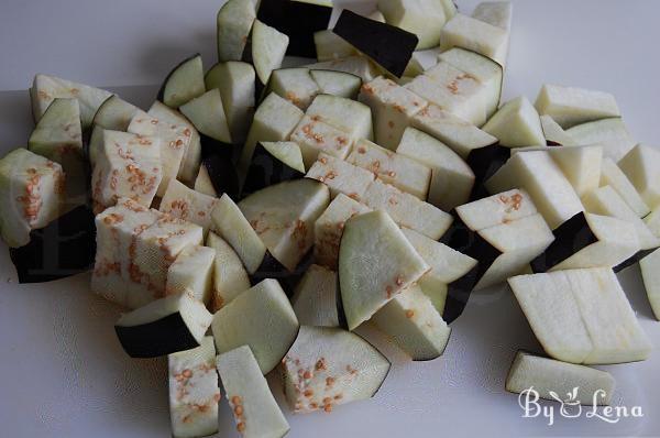 Easy Marinated Eggplant Salad - Step 1