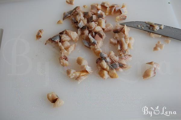 Shuba - Layered Russian Beet Salad with Herring - Step 5