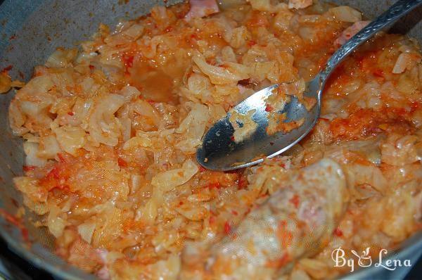 Traditional Romanian Stuffed Cabbage Rolls (Sarmale) - Step 12