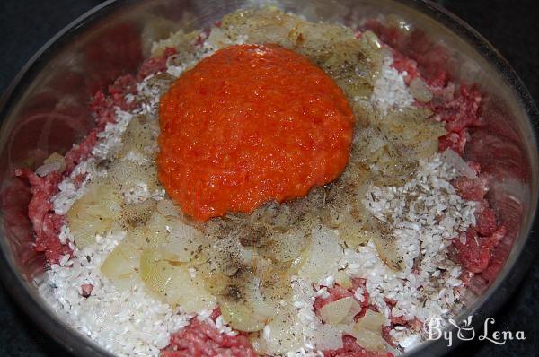 Traditional Romanian Stuffed Cabbage Rolls (Sarmale) - Step 3