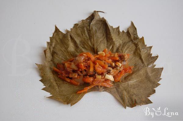 Vegetarian Stuffed Grape Leaves - Step 7