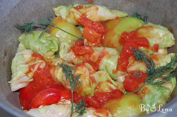 Mom's Cabbage Rolls - Moldovan Recipe - Step 12