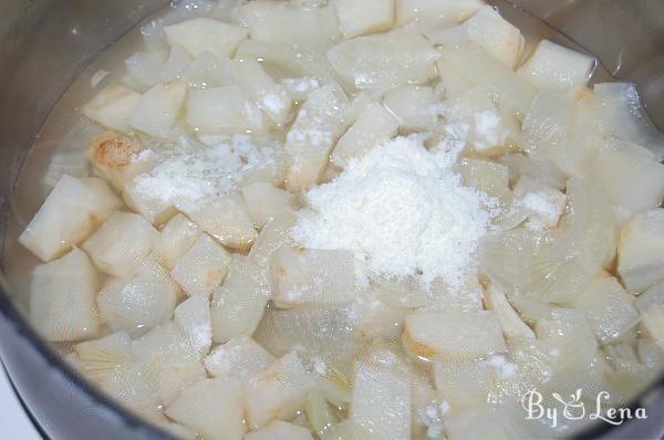 Pan-fried Salmon with Celery Sauce - Step 3