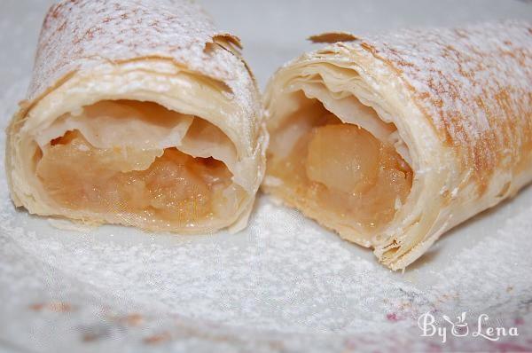 Apple Strudel with Filo Pastry