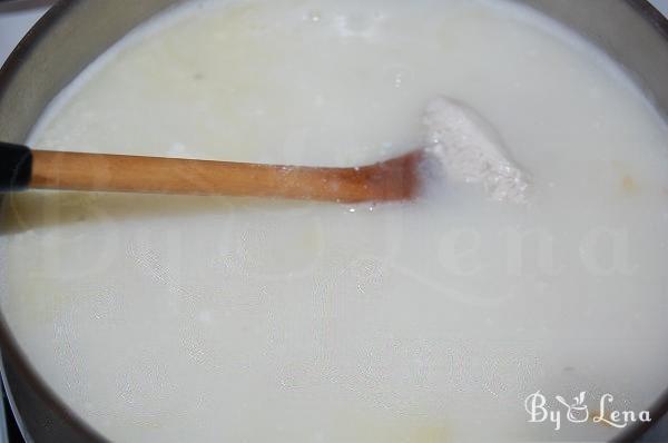 Creamy Mushrooms and Chicken Soup - Step 13