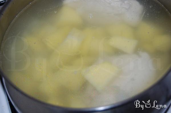 Creamy Mushrooms and Chicken Soup - Step 6