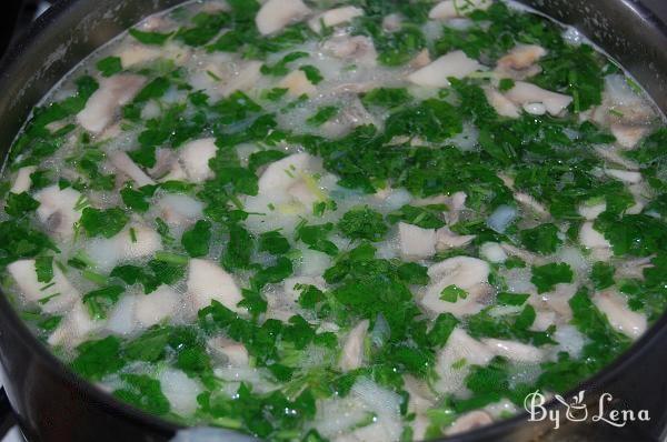 Cheese Chicken and Mushroom Soup - Step 10