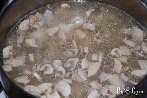 Cheese Chicken and Mushroom Soup - Step 7