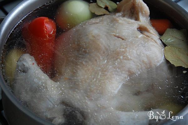 Chicken and Sweet Corn Soup - Step 2