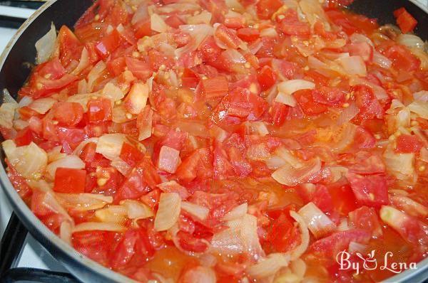 Eggplant, Red Pepper And Tomato Stew - Step 5