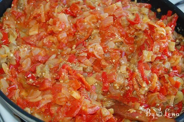 Eggplant, Red Pepper And Tomato Stew - Step 8