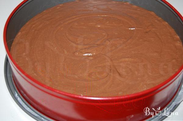 Vegan Chocolate Cake with Bananas - Step 5