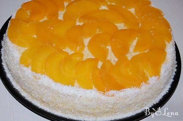 Vegan Peach Cake - Step 21