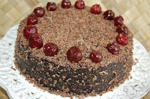 Raw Vegan Raspberry Chocolate Cake - Step 16