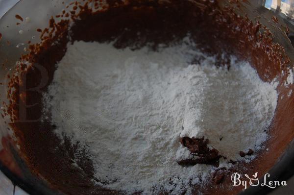 Chocolate and Yoghurt Shortberad - Step 7