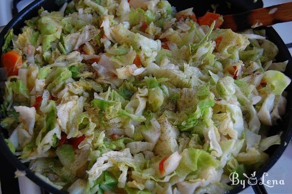 Sheet Pan Roast Chicken with Cabbage - Step 5