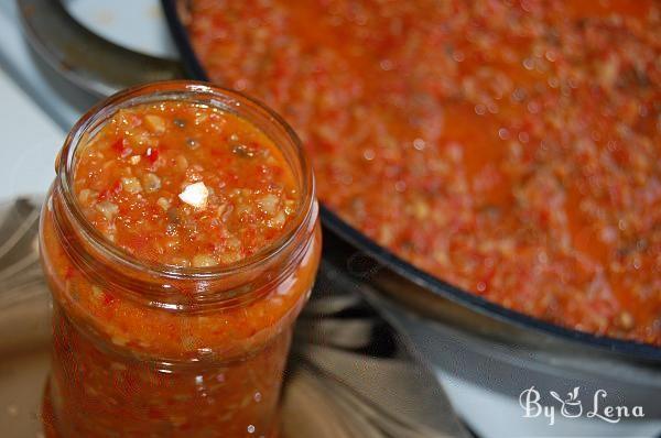 Easy Vegetables Spread with Mushrooms - Step 14